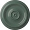 Ekena Millwork Traditional Ceiling Medallion (Fits Canopies up to 2 3/4"), Hand-Painted Cloud Burst, 12"OD x 1"P CM12TRCBF - alternate 1